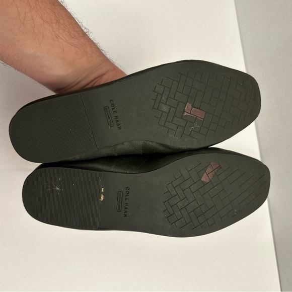 Cole Haan Soft Leather Ballet Flat in Dark Green Size 8.0 - Picture 10 of 12